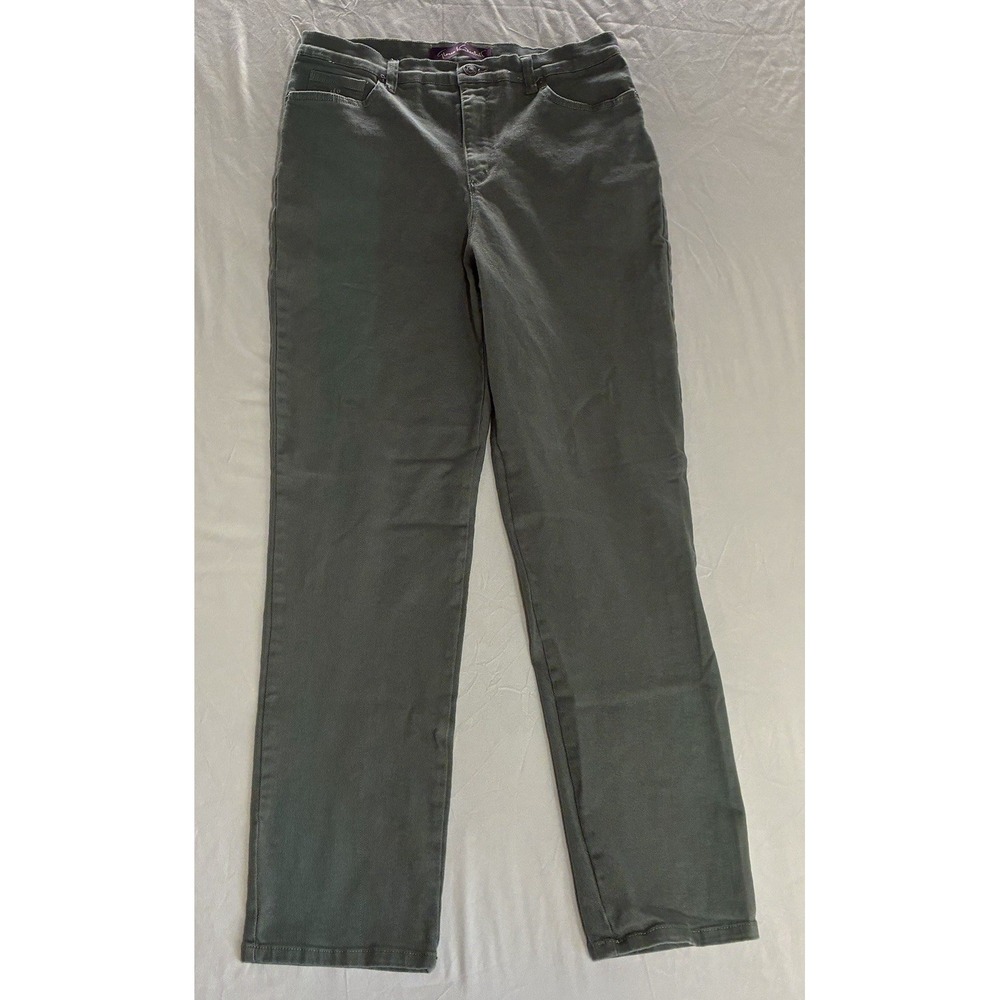 Gloria Vanderbilt Women's Jeans, Soft Green,‎ Amanda Regular For Size 12